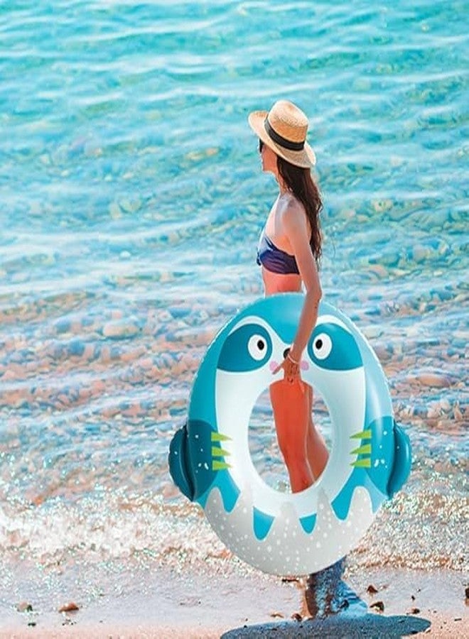 SOLDRIGHT SHOP Sloth Pool Ring for Kids | Cute & Sturdy Inflatable Float for Safe, Enjoyable Waterplay | Perfect for Ages 6-11, Comfortable & Child-Friendly Design | Great for Summer Pool Fun (1 Pcs.) - Image 4